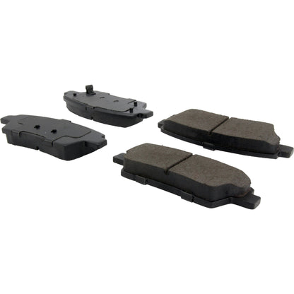 Centric Parts Disc Brake Pad Set Posi Quiet Ceramic with Shims for 2010-2016 Hyundai Genesis, 2017 Kia K900 105.15510