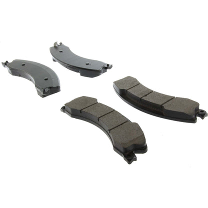 Centric Parts Disc Brake Pad Set Posi Quiet Ceramic with Shims for 2014-2021 Chevrolet Silverado, GMC Sierra, Nissan NV 105.15650