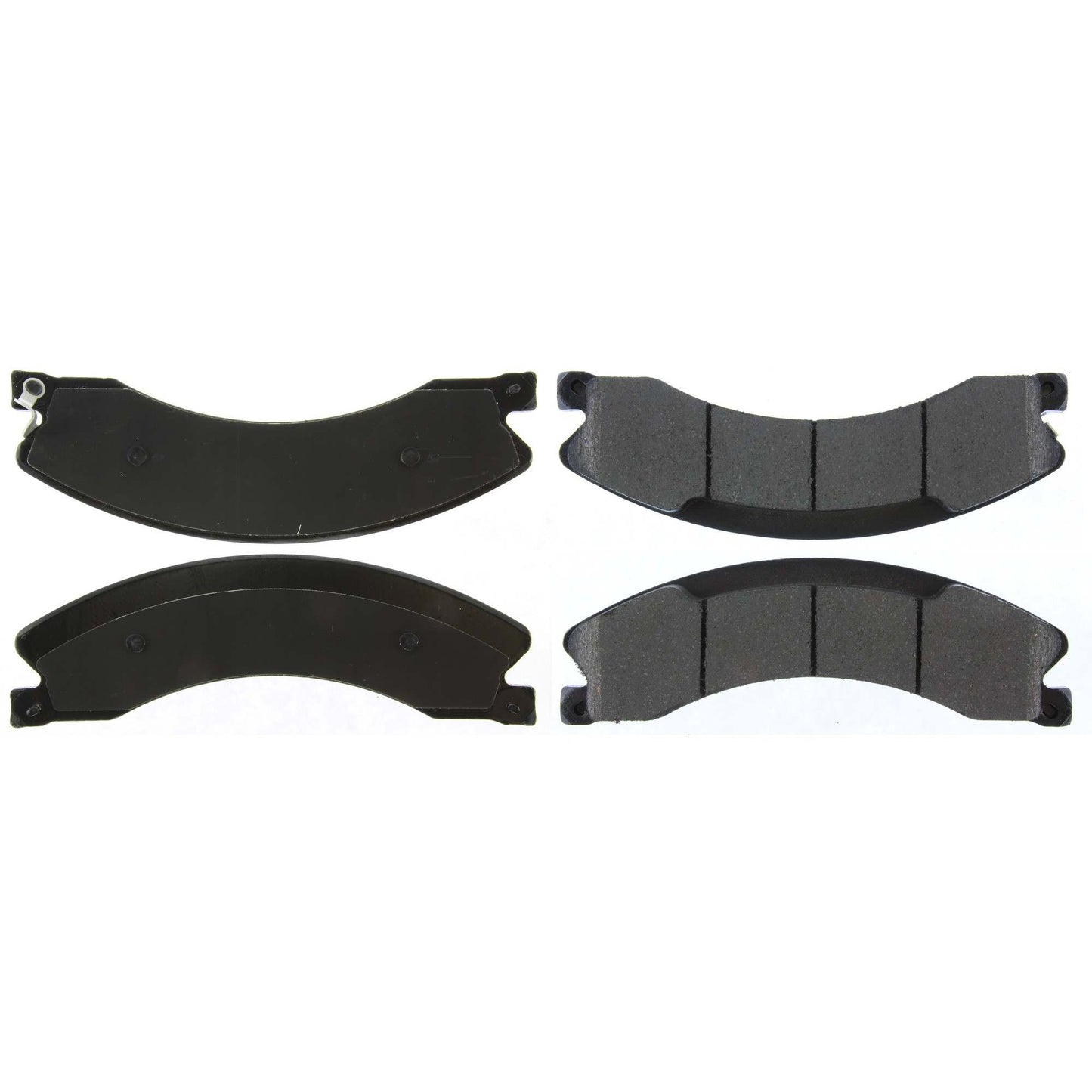 Centric Parts Disc Brake Pad Set Posi Quiet Ceramic with Shims for 2014-2021 Chevrolet Silverado, GMC Sierra, Nissan NV 105.15650