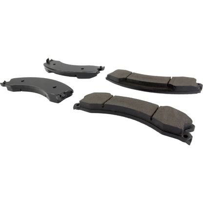 Centric Parts Disc Brake Pad Set Posi Quiet Ceramic with Noise‑Reducing Shims for 2021-2012 Nissan NV1500 NV2500 NV3500 and 2020-2016 Titan XD 105.15651