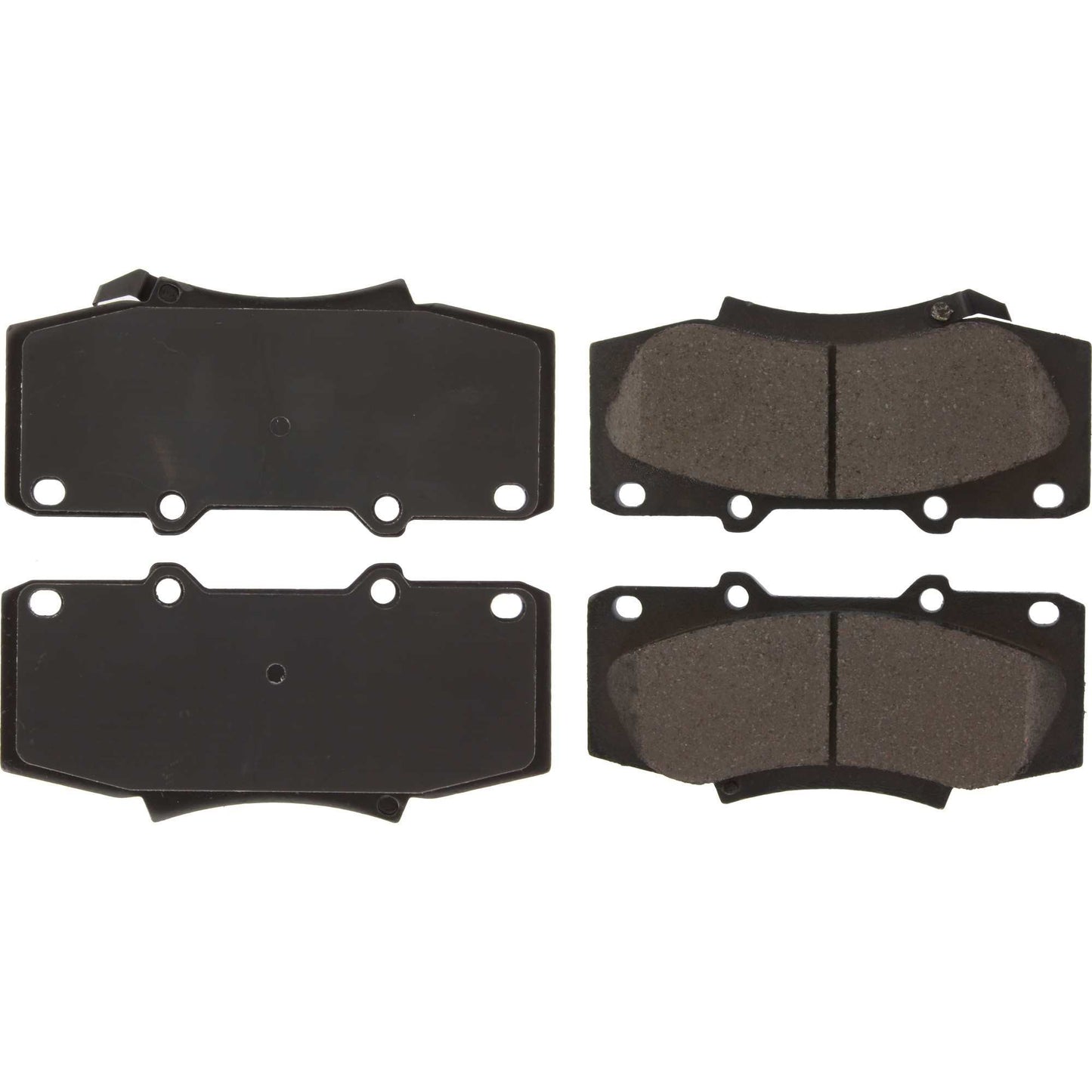 Centric Parts Disc Brake Pad Set Posi Quiet Ceramic with Shims for 2010-2015 Toyota Hilux 105.15670