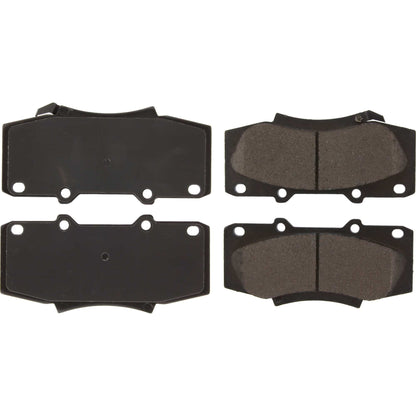 Centric Parts Disc Brake Pad Set Posi Quiet Ceramic with Shims for 2010-2015 Toyota Hilux 105.15670