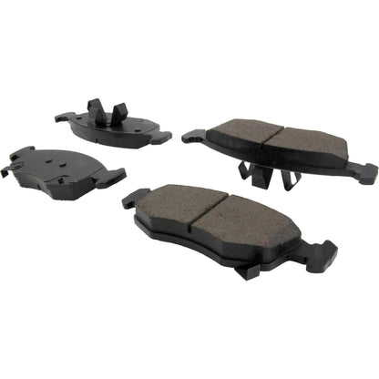 Centric Parts Disc Brake Pad Set Posi Quiet Ceramic with Shims for Fiat 500 2011-2018 and Ram 700 2015-2017 105.15680
