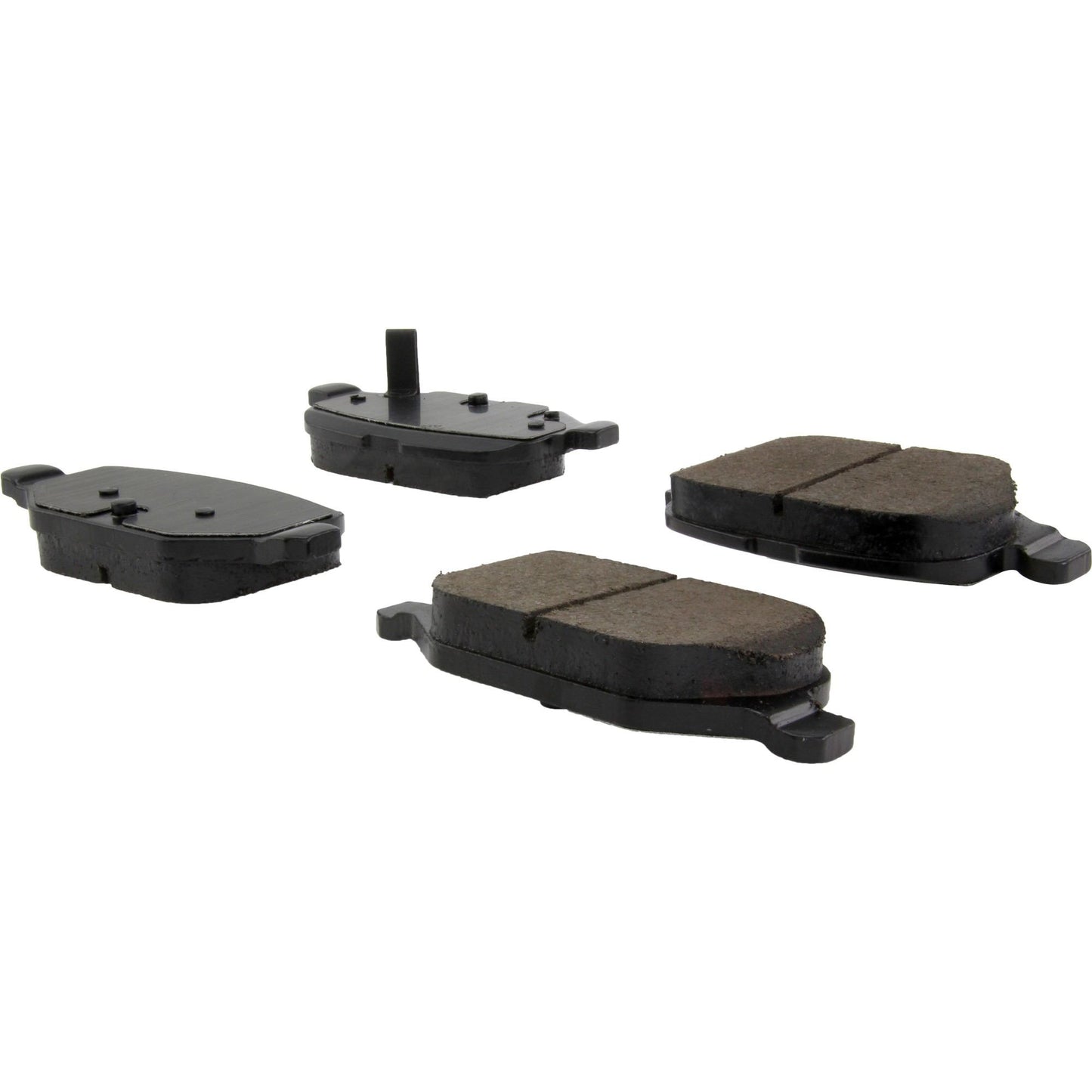 Centric Parts Disc Brake Pad Set Posi Quiet Ceramic with Shims for Fiat 500 2009-2019 Panda 2007-2012 Ram 700 2015-2017 105.15690