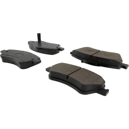 Centric Parts Disc Brake Pad Set Posi Quiet Ceramic with Shims for 2009-2014 Toyota Corolla 105.15710