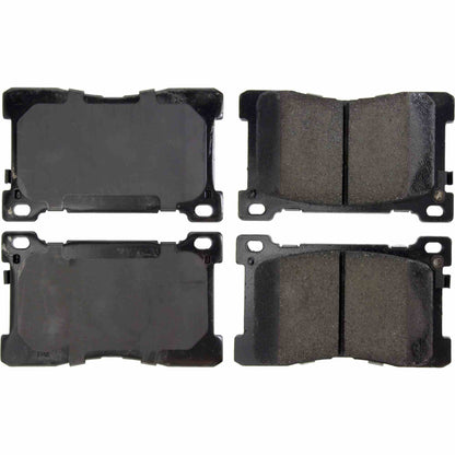 Centric Parts Disc Brake Pad Set Posi Quiet Ceramic with Shims for 2012-2016 Hyundai Equus 2015-2017 Kia K900 105.15760