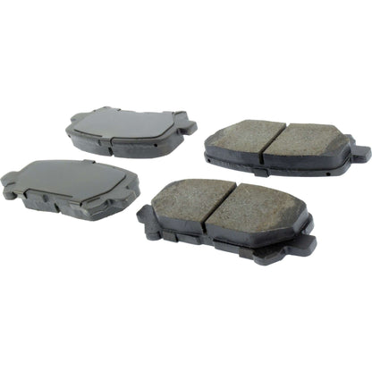 Centric Parts Disc Brake Pad Set Posi Quiet Ceramic with Shims for 2014-2016 Acura MDX, 2019-2022 Honda Passport 105.15850