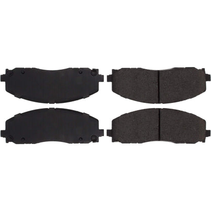 Centric Parts Disc Brake Pad Set Posi Quiet Ceramic with Shims for 2017-2022 Chrysler Pacifica 105.15890