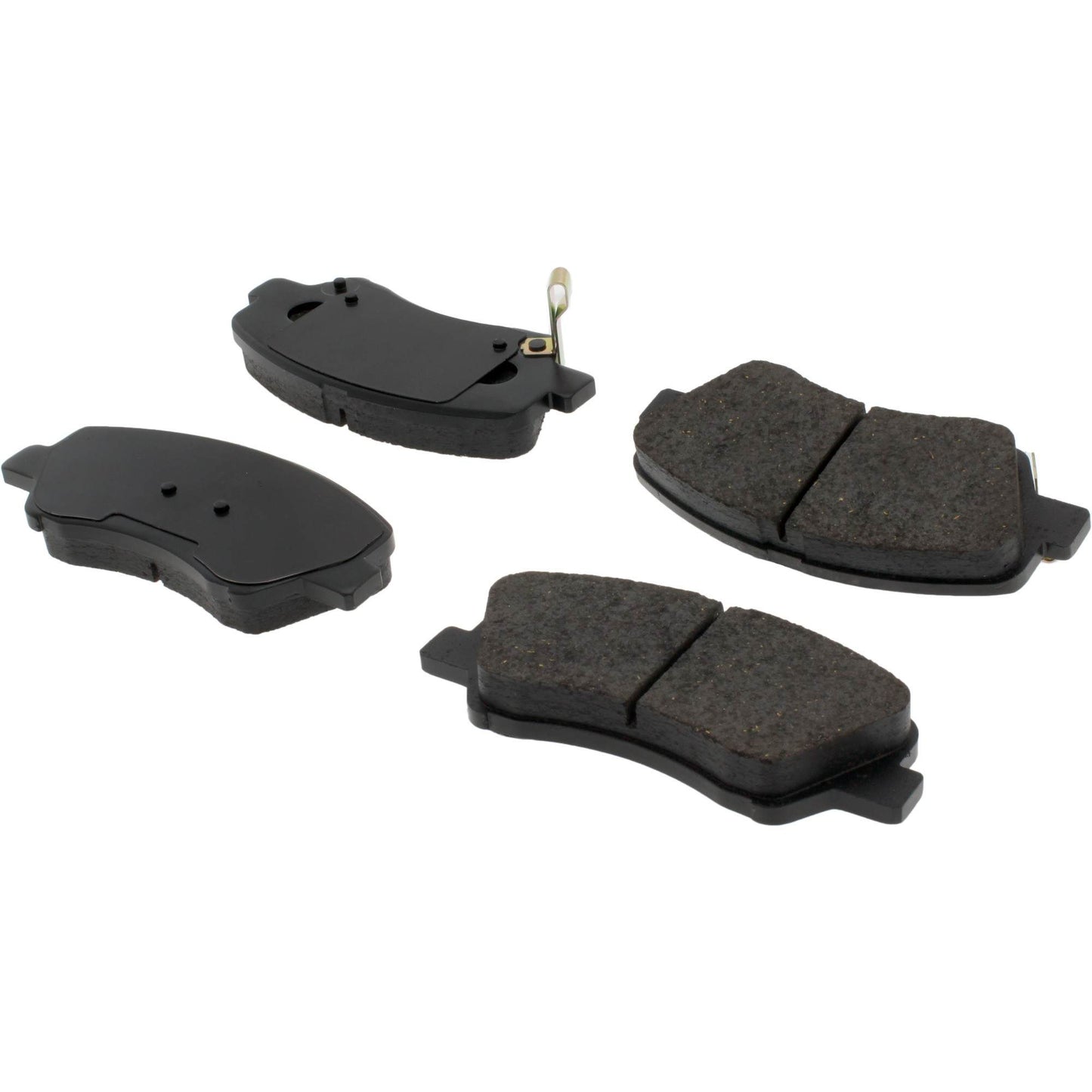 Centric Parts Disc Brake Pad Set Posi Quiet Ceramic with Shims and Hardware for 2014-2013 Dodge Attitude, 2017-2012 Hyundai Accent, 2018-2012 Kia Rio 105.15930