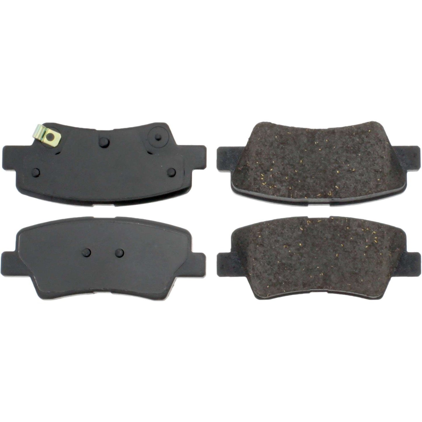 Centric Parts Disc Brake Pad Set Posi Quiet Ceramic with Shims for 2013-2016 Hyundai Elantra GT, Sonata, Veloster, Kia Soul, Soul EV 105.15940