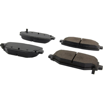 Centric Parts Disc Brake Pad Set Posi Quiet Ceramic with Shims and Hardware for 2012-2020 Chrysler Town & Country Dodge Grand Caravan Journey Ram C/V Volkswagen Routan 105.15960