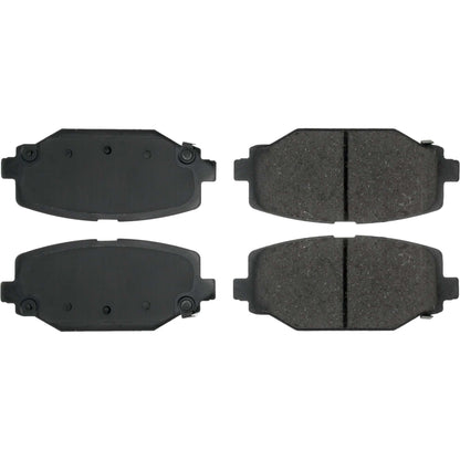 Centric Parts Disc Brake Pad Set Posi Quiet Ceramic with Shims and Hardware for 2012-2020 Chrysler Town & Country Dodge Grand Caravan Journey Ram C/V Volkswagen Routan 105.15960