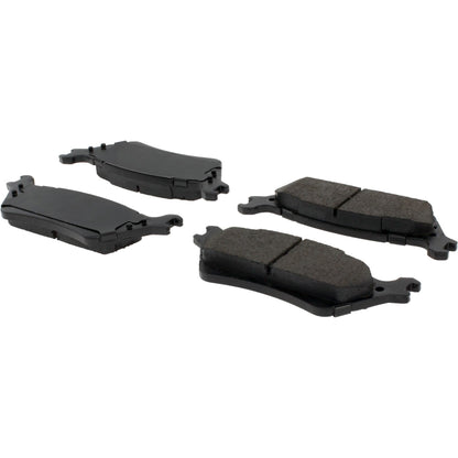 Centric Parts Disc Brake Pad Set Posi Quiet Ceramic with Shims for 2012-2020 Ford F‑150 105.16020