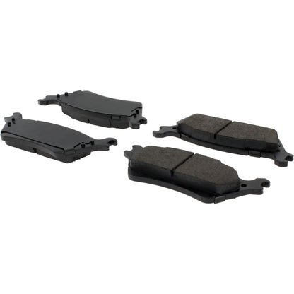 Centric Parts Disc Brake Pad Set Posi Quiet Ceramic with Shims for 2012-2020 Ford F‑150 105.16020