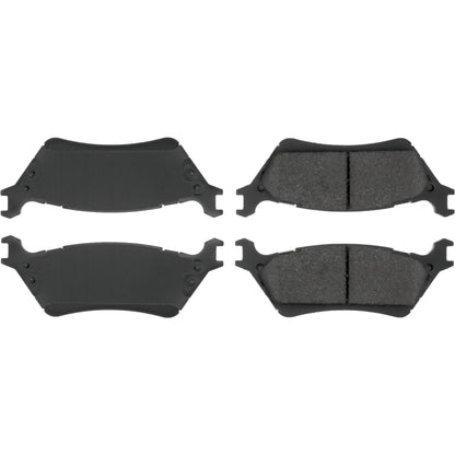 Centric Parts Disc Brake Pad Set Posi Quiet Ceramic with Shims for 2012-2020 Ford F‑150 105.16020