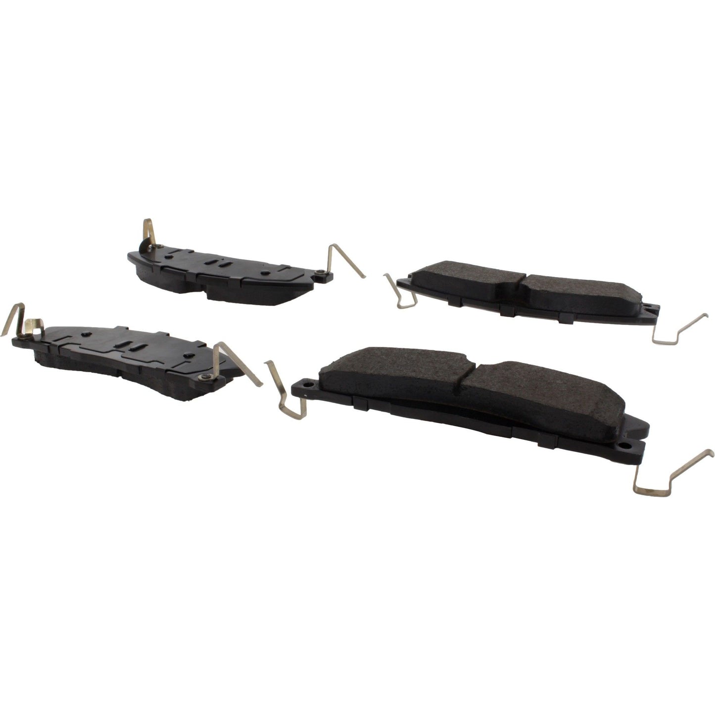 Centric Parts Disc Brake Pad Set Posi Quiet Ceramic with Shims and Hardware for 2013-2019 Ford Explorer Taurus Lincoln MKT Special Service Police Sedan 105.16111