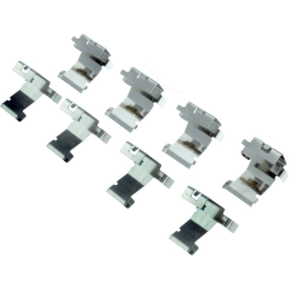 Centric Parts Disc Brake Pad Set Posi Quiet Ceramic with Shims and Hardware for 2013-2019 Ford Explorer Taurus Lincoln MKT Special Service Police Sedan 105.16111