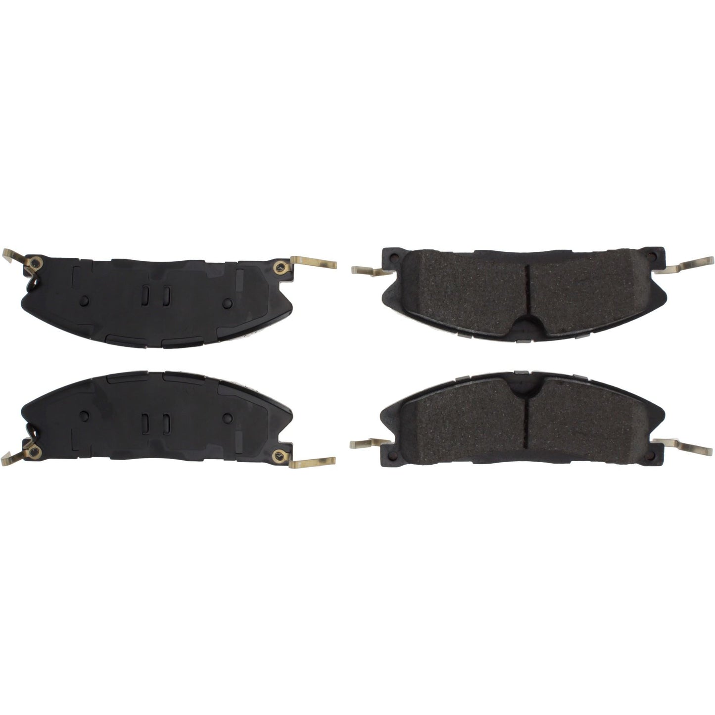 Centric Parts Disc Brake Pad Set Posi Quiet Ceramic with Shims and Hardware for 2013-2019 Ford Explorer Taurus Lincoln MKT Special Service Police Sedan 105.16111