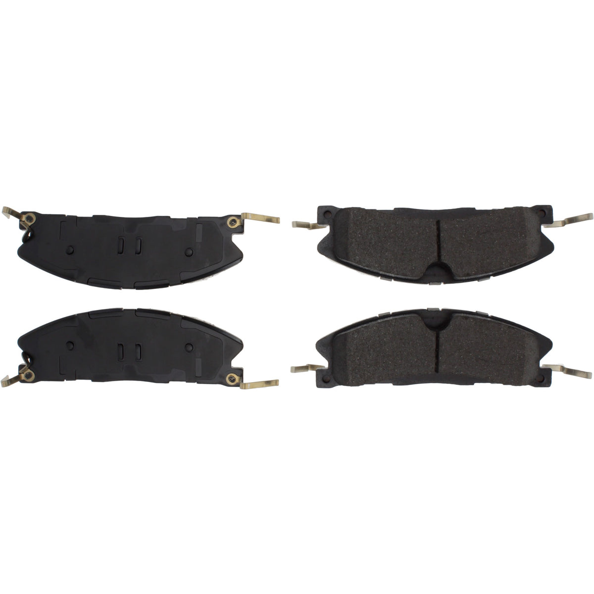 Centric Parts Disc Brake Pad Set Posi Quiet Ceramic with Shims and Hardware for 2013-2019 Ford Explorer Taurus Lincoln MKT Special Service Police Sedan 105.16111