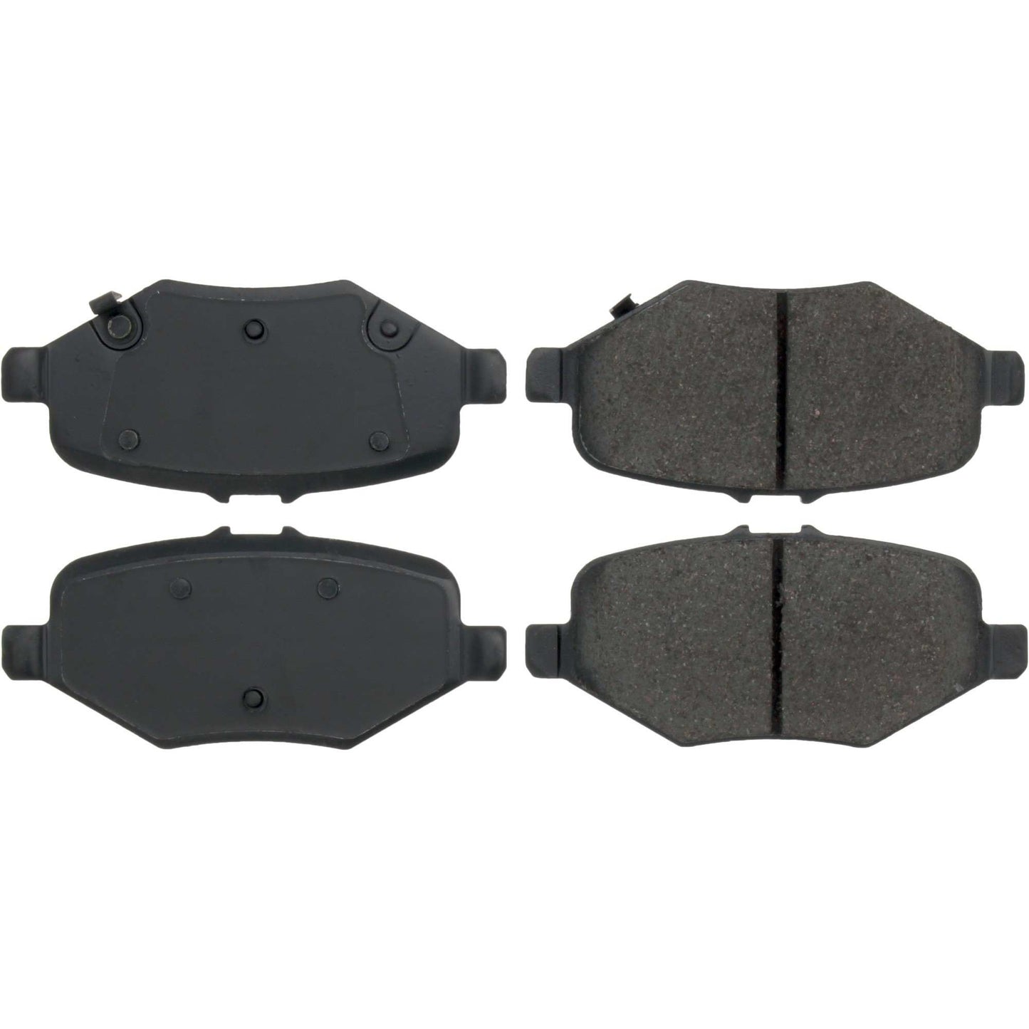 Centric Parts Disc Brake Pad Set Posi Quiet Ceramic with Shims and Hardware for 2013-2019 Ford Explorer Flex Special Service Police Sedan Taurus Lincoln MKS 105.16120