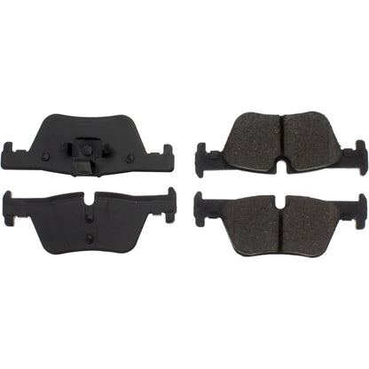 Centric Parts Disc Brake Pad Set Posi Quiet Ceramic with Shims and Hardware for 2012-2021 BMW 118i 220i 228i 230i 320i 328d 328i 105.16130