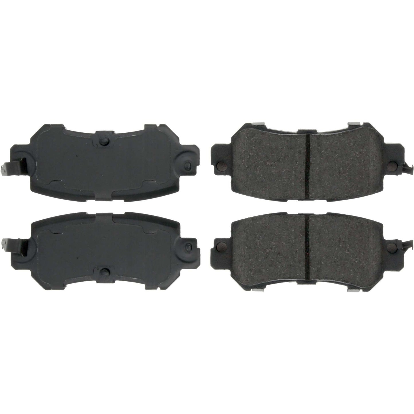 Centric Parts Disc Brake Pad Set Posi Quiet Ceramic with Shims and Hardware for 2016-2018 Mazda CX‑3, 2015-2013 Mazda CX‑5 105.16240