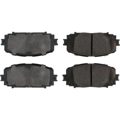 Centric Parts Disc Brake Pad Set Posi Quiet Ceramic with Shims for 2012-2018 Toyota Yaris 105.16280