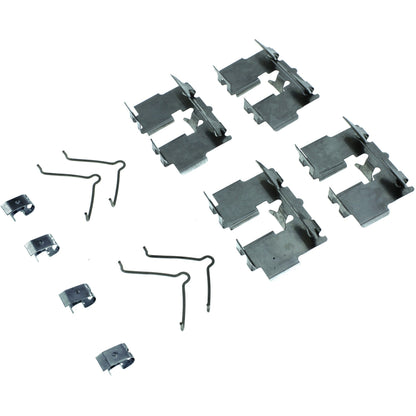 Centric Parts Disc Brake Pad Set Posi Quiet Ceramic with Shims and Hardware for 2010-2012 Lexus HS250h 105.16320