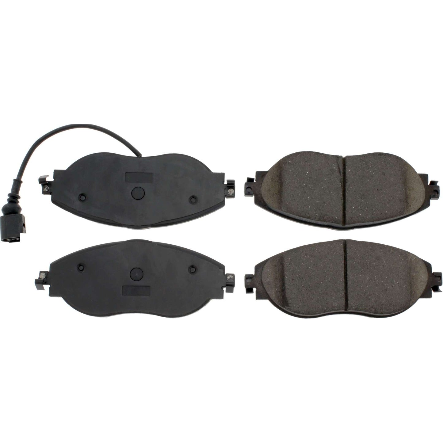 Centric Parts Disc Brake Pad Set Posi Quiet Ceramic with Shims for 2014-2022 Audi A3, VW Golf, Seat Leon 105.16330