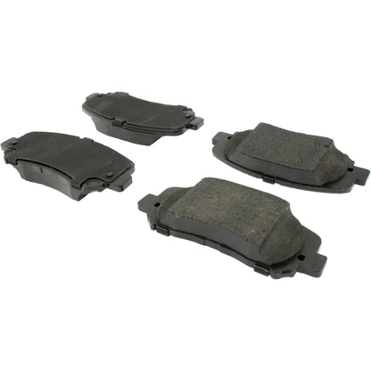 Centric Parts Disc Brake Pad Set Posi Quiet Ceramic with Shims for 2015-2017 Chrysler 200 105.16401