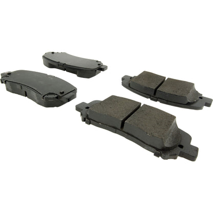 Centric Parts Disc Brake Pad Set Posi Quiet Ceramic with Shims for 2015-2017 Chrysler 200 & 2016 Dodge Dart 105.16402