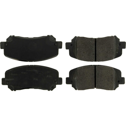 Centric Parts Disc Brake Pad Set Posi Quiet Ceramic with Shims for 2015-2017 Chrysler 200 & 2016 Dodge Dart 105.16402