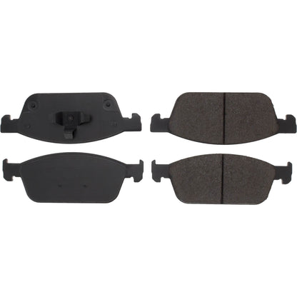 Centric Parts Disc Brake Pad Set Posi Quiet Ceramic with Shims and Hardware for Ford Escape 2019-2013 Focus 2018-2013 Transit Connect 2022-2014 Lincoln MKC 2019-2015 105.16450