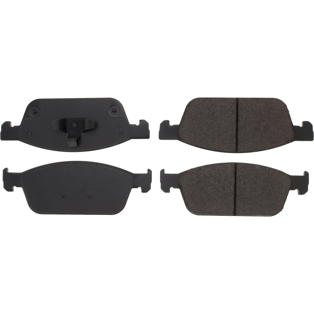 Centric Parts Disc Brake Pad Set Posi Quiet Ceramic with Shims and Hardware for Ford Escape 2019-2013 Focus 2018-2013 Transit Connect 2022-2014 Lincoln MKC 2019-2015 105.16450