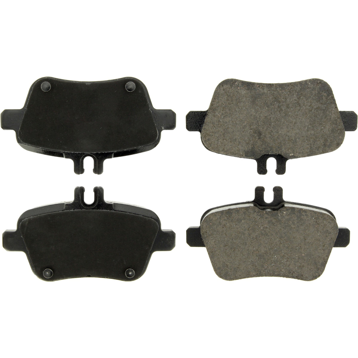 Centric Parts Disc Brake Pad Set Posi Quiet Ceramic with Shims and Hardware for 2013-2020 Infiniti QX30, Mercedes-Benz A180/A200, B180/B250, CLA250, GLA250, SLC300, SLK250/SLK300/SLK350