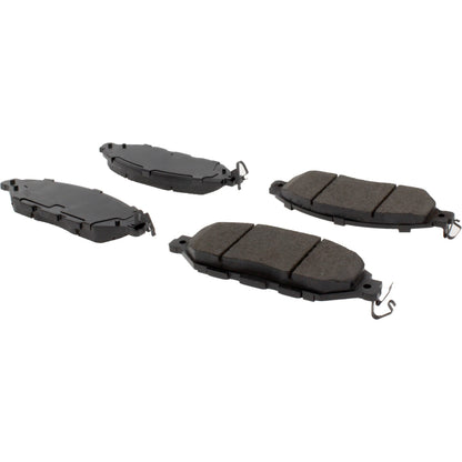 Centric Parts Disc Brake Pad Set Posi Quiet Ceramic with Shims for OEM Compatibility 105.16490