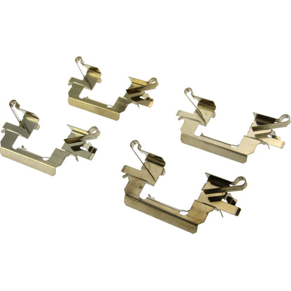 Centric Parts Disc Brake Pad Set Posi Quiet Ceramic with Shims for OEM Compatibility 105.16490