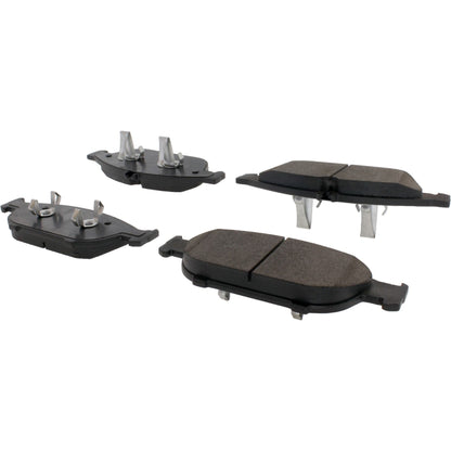Centric Parts Disc Brake Pad Set Posi Quiet Ceramic with Shims for 2012-2014 Mercedes-Benz E550 105.16520