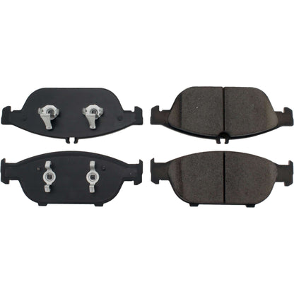 Centric Parts Disc Brake Pad Set Posi Quiet Ceramic with Shims for 2012-2014 Mercedes-Benz E550 105.16520