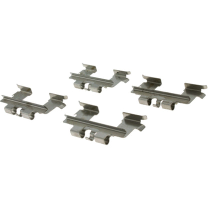 Centric Parts Disc Brake Pad Set Posi Quiet Ceramic with Shimmed for 2012-2016 Mitsubishi i-MiEV 105.16580