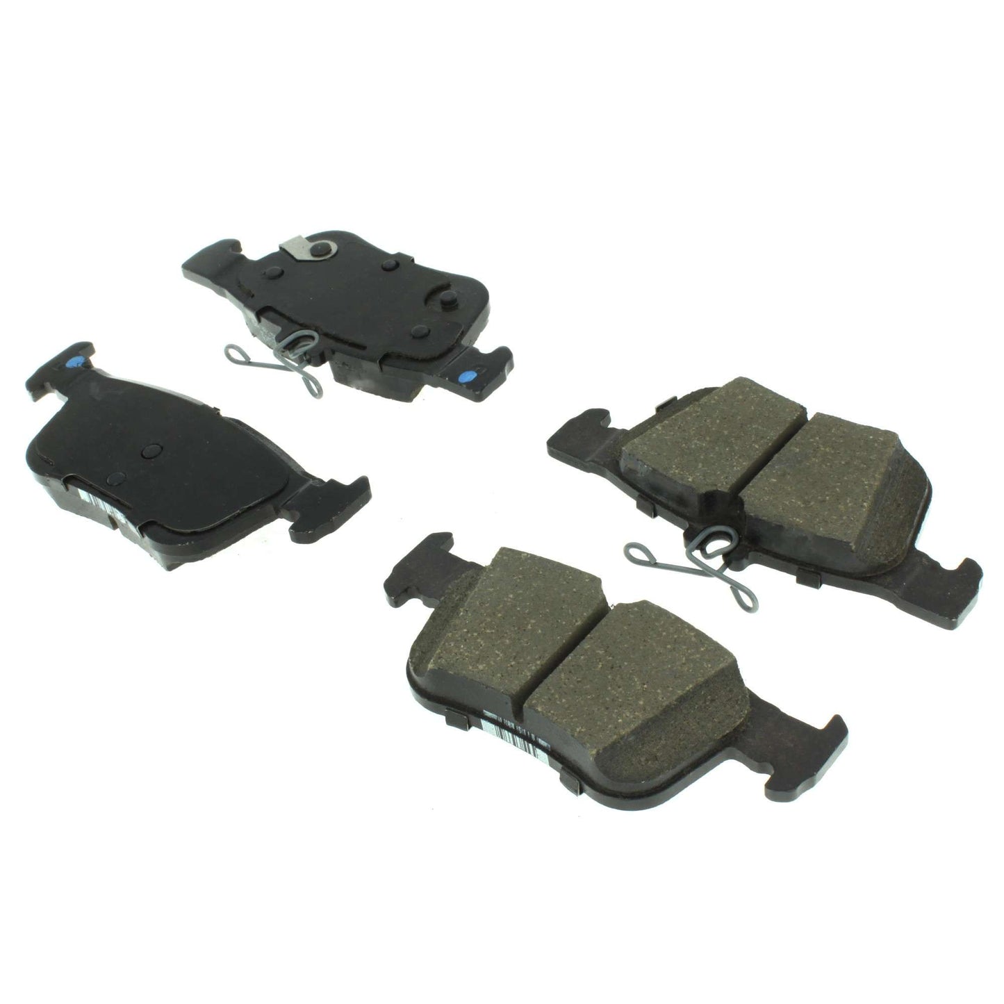 Centric Parts Disc Brake Pad Set Posi Quiet Ceramic with 100% Shimmed and Scorched for 2015-2023 Ford Edge Escape Fusion Lincoln Continental MKC MKX MKZ Nautilus 105.16650