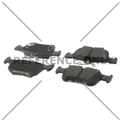 Centric Parts Disc Brake Pad Set with Posi Quiet for OEM JX6Z2200E 105.16651