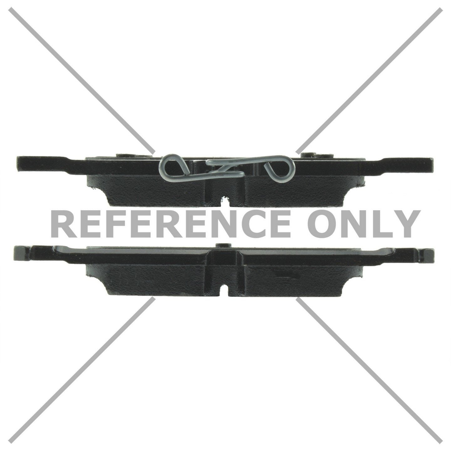 Centric Parts Disc Brake Pad Set with Posi Quiet for OEM JX6Z2200E 105.16651