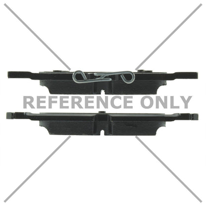 Centric Parts Disc Brake Pad Set with Posi Quiet for OEM JX6Z2200E 105.16651