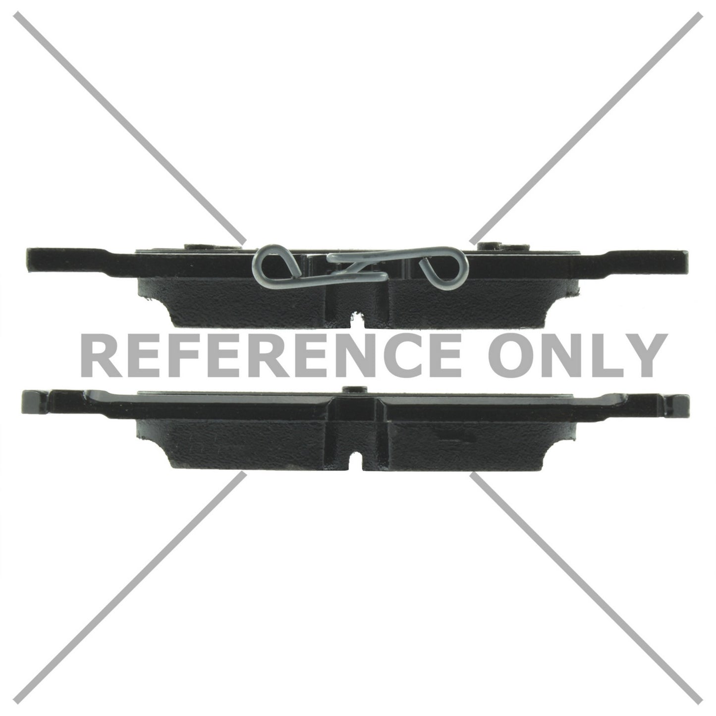 Centric Parts Disc Brake Pad Set with Posi Quiet for OEM JX6Z2200E 105.16651