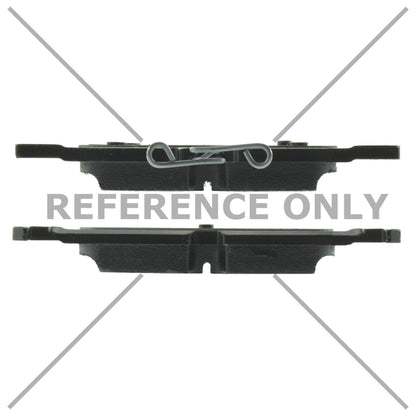 Centric Parts Disc Brake Pad Set with Posi Quiet for OEM JX6Z2200E 105.16651