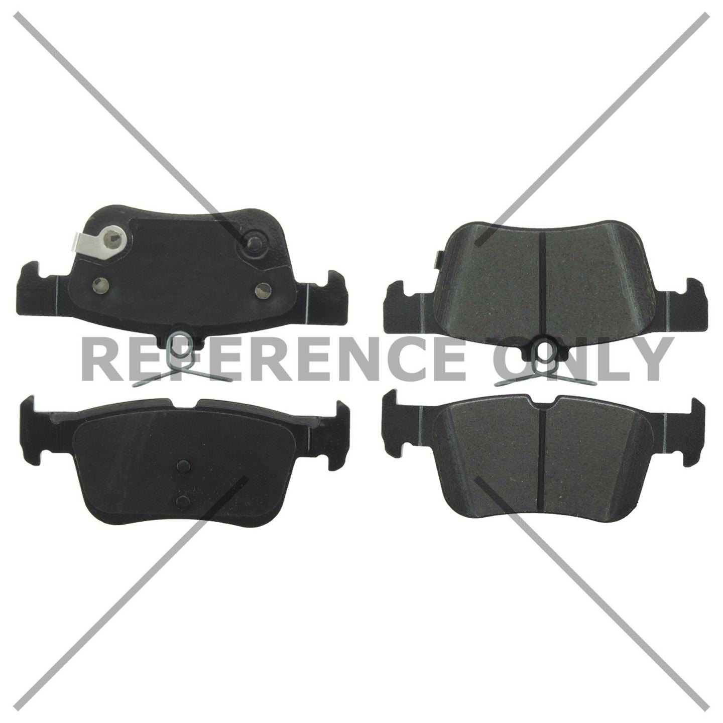 Posi Quiet Disc Brake Pad Set 105.16651