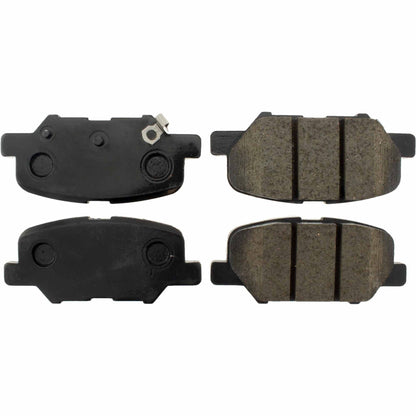 Centric Parts Disc Brake Pad Set Posi Quiet Ceramic with Shims for 2014-2015 Mazda 6, Mitsubishi ASX, 2014-2018 Outlander, 2013-2022 Outlander Sport, 2013-2018 RVR 105.16790