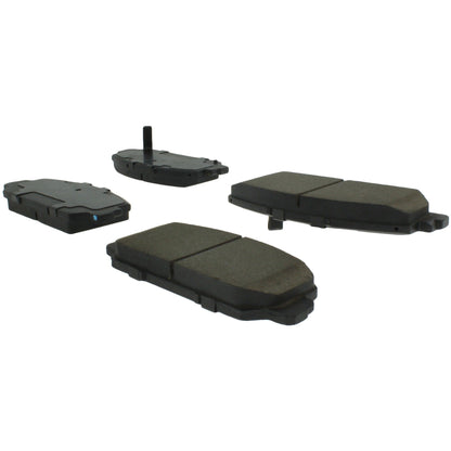 Centric Parts Disc Brake Pad Set Posi Quiet Ceramic with Shims and Hardware for 2021-2016 Acura ILX, 2018-2013 RDX, 2020-2014 RLX, 2017-2016 Accord, 2020-2017 Civic 105.16970