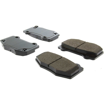Centric Parts Disc Brake Pad Set Posi Quiet Ceramic with Shims and Hardware for 2019-2016 Cadillac ATS 2020-2016 Chevrolet Camaro 2019-2014 Corvette 105.17180
